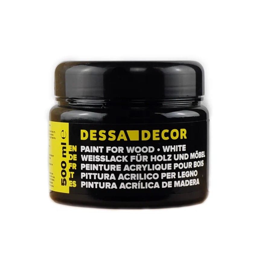 Краска меловая для дерева и мебели Dessa Decor 500 мл (пепельный)