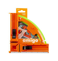 Угловой зажим Amigo 74816 (корпус из армированного нейлона, линейка металл)