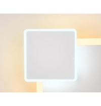 Светильник настенный Ambrella light Wallers Wall FW106 WH/S 3000K/6400K 18Вт (белый песок)