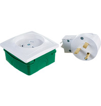 Силовой комплект Schneider Electric Blanca BLNSK013231 32 А 250 В (розетка, вилка, монтажная коробка, белый)