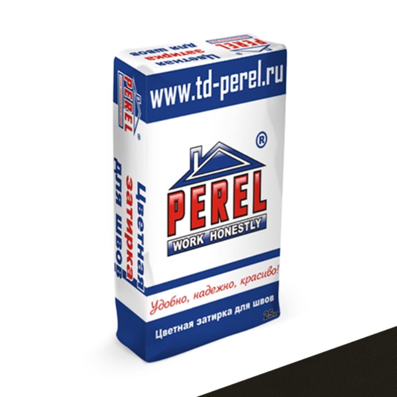 Затирочная смесь Perel RL 0465 25кг (черная)