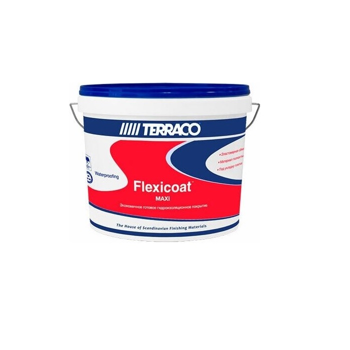 Гидроизоляция акриловая Terraco Flexicoat Maxi 30499 7кг
