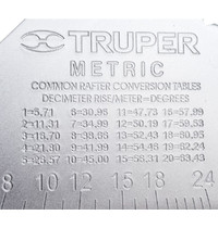 Угольник Truper ET-7A 15131 177мм (алюминиевый)