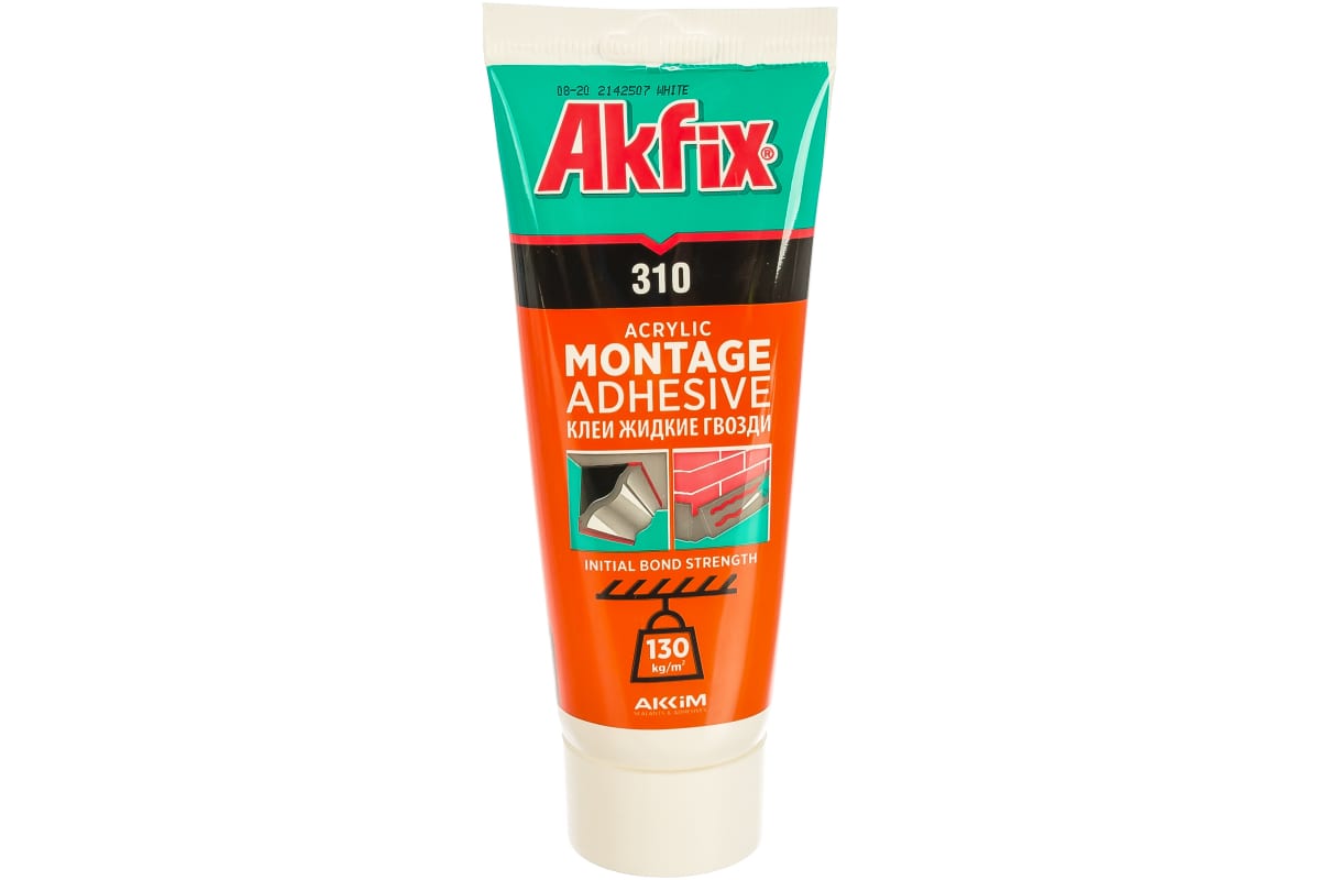 Клей монтажный Akfix 310 250мл (паста)