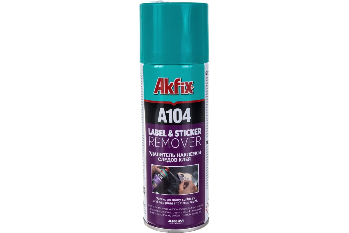 Очиститель наклеек Akfix A104 YAC104 200мл