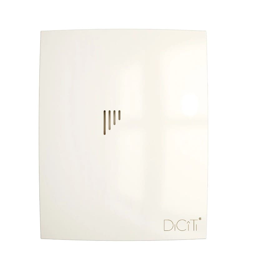 Вентилятор накладной DiCiTi Breeze 4C ivory D100 мм (обратный клапан)