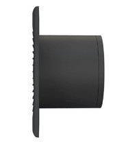 Вентилятор накладной DiCiTi Slim 4C Matt black D100 мм (обратный клапан)