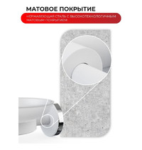 Мыльница Fora Lord FOR-LORD036WT (белый)