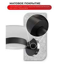 Мыльница Fora Lord FOR-LORD036BL (черный)