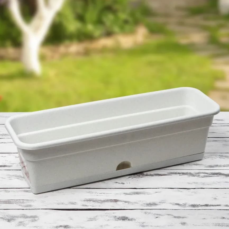 Ящик балконный Darel plastic 3277417 60см (цвет мрамор)