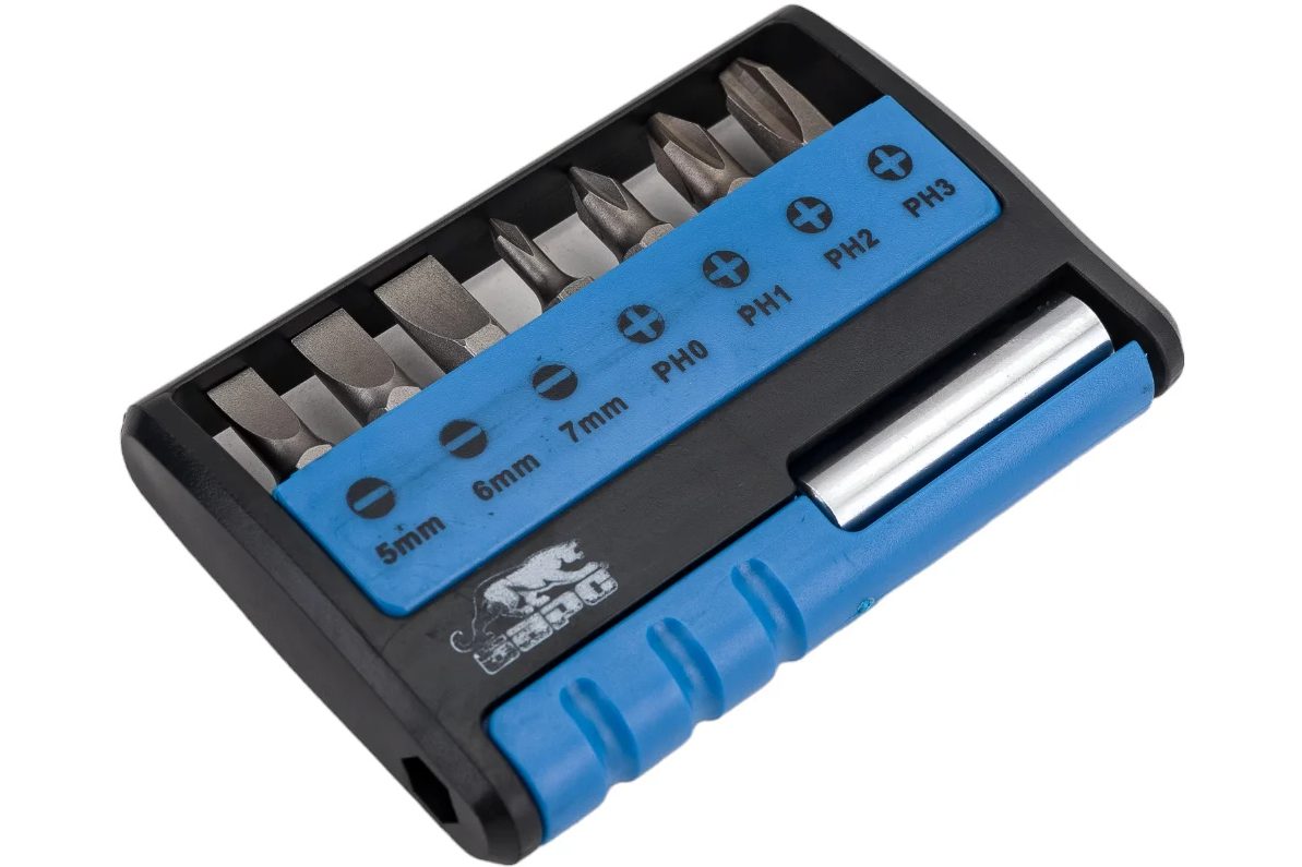 Набор бит Барс 13357 (с магнитным держателем CrV 8 шт)