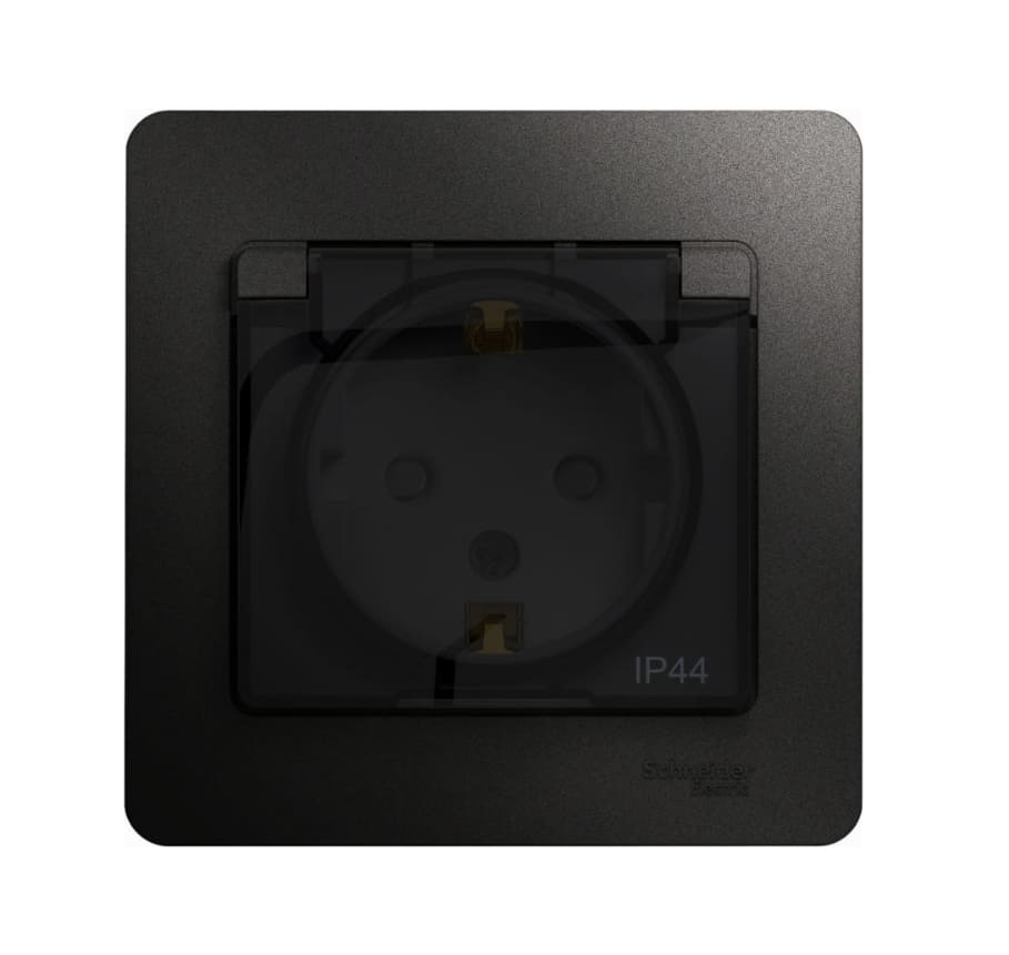 Розетка штепсельная Schneider Electric Glossa SE GSL00074 400335 16А IP44