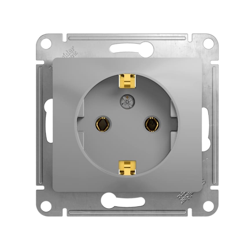 Розетка штепсельная Schneider Electric Glossa SE GSL000343 1063747 16А IP20