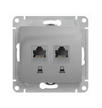 Розетка компьютерная Schneider Electric Glossa SE GSL000385KK 463577 RJ45 5E