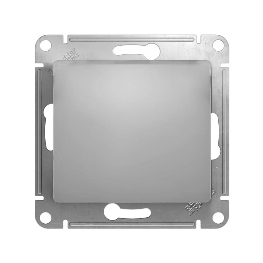 Переключатель перекрестный Schneider Electric Glossa GSL000371 10А IP20 10AX (1-клавишный, алюминий, схема 7)