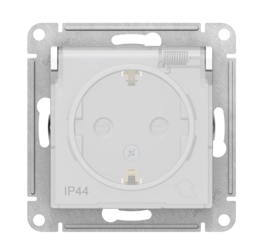 Розетка штепсельная Schneider Electric AtlasDesign AQUA ATN440146 16А IP44