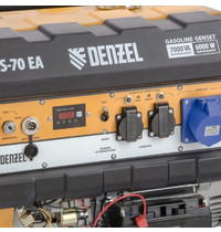 Генератор бензиновый Denzel PS-70EA 946894 7,0 кВт 230В 25л (коннектор автоматики, электростартер)