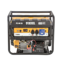 Генератор бензиновый Denzel PS-90EA 946934 9,0 кВт 230В 25л (коннектор автоматики, электростартер)