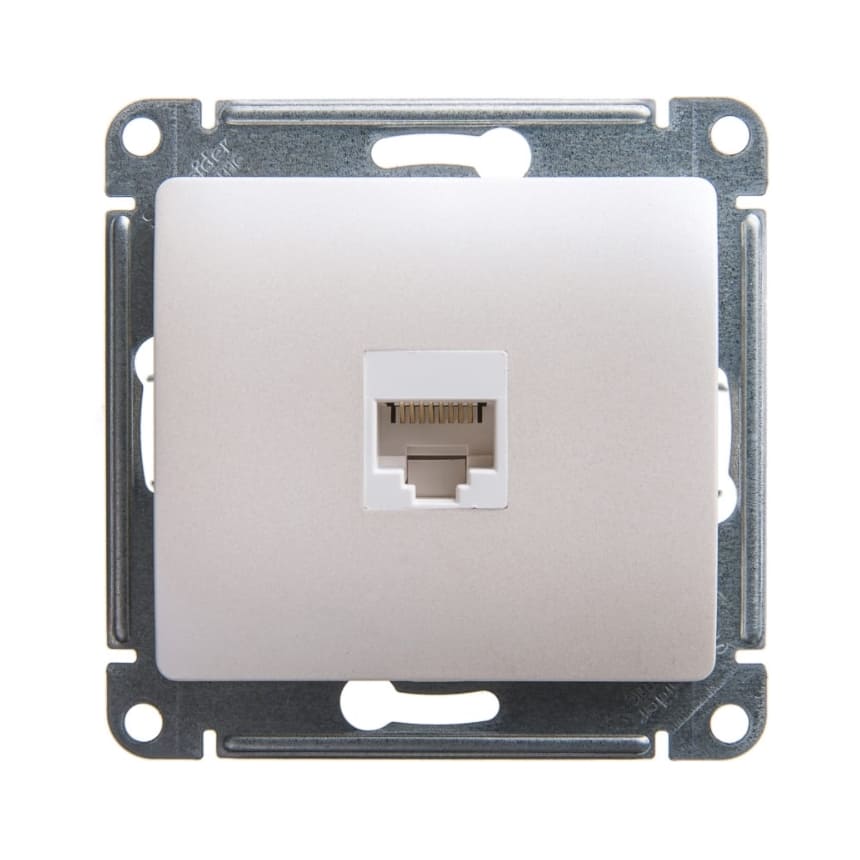 Розетка компьютерная Schneider Electric Glossa GSL000681K RJ45 5E