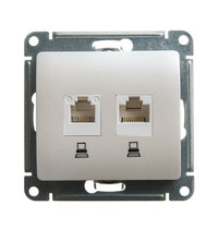 Розетка компьютерная Schneider Electric Glossa GSL000685KK RJ45 5E