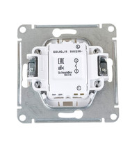 Выключатель Schneider Electric Glossa GSL000611 10A IP20 10AX (1-клавишный, перламутр)