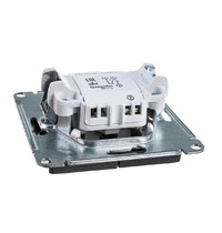 Выключатель Schneider Electric Glossa GSL001353 10A IP20 10AX (2-клавишный, с подстветкой, графит)