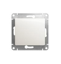 Переключатель проходной Schneider Electric Glossa GSL000661 10A IP20 10АХ (1-клавишный, cхема 6, перламутр)
