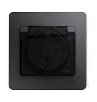 Розетка штепсельная Schneider Electric Glossa GSL001348 16A IP44 250В