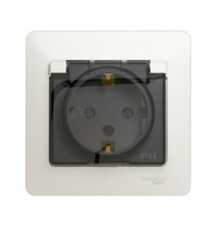 Розетка штепсельная Schneider Electric Glossa GSL000648 16A IP44